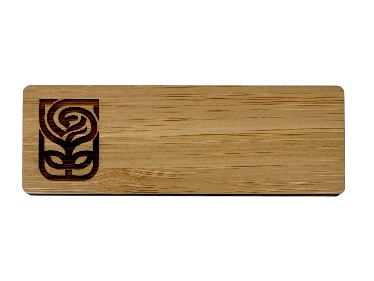 Bamboo 1" x 3" Name Tag