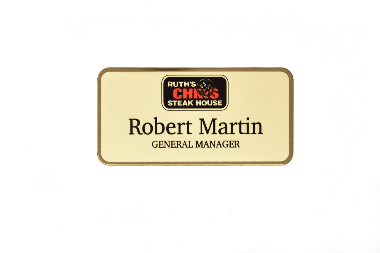 Gold Preferred Name Tag