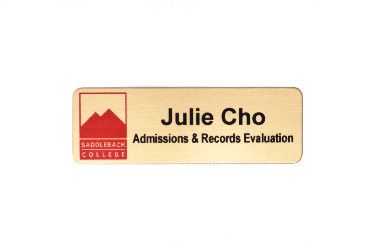 Brass Name Tags