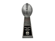 Silver Lombardi Replica Super Bowl Trophy 15" with plate