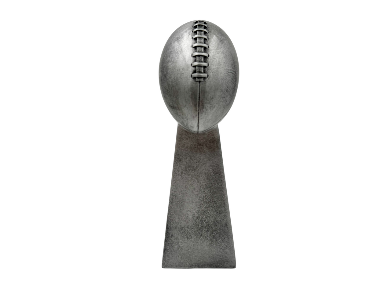 Football Tower Trophy Silver or Gold 10.25"