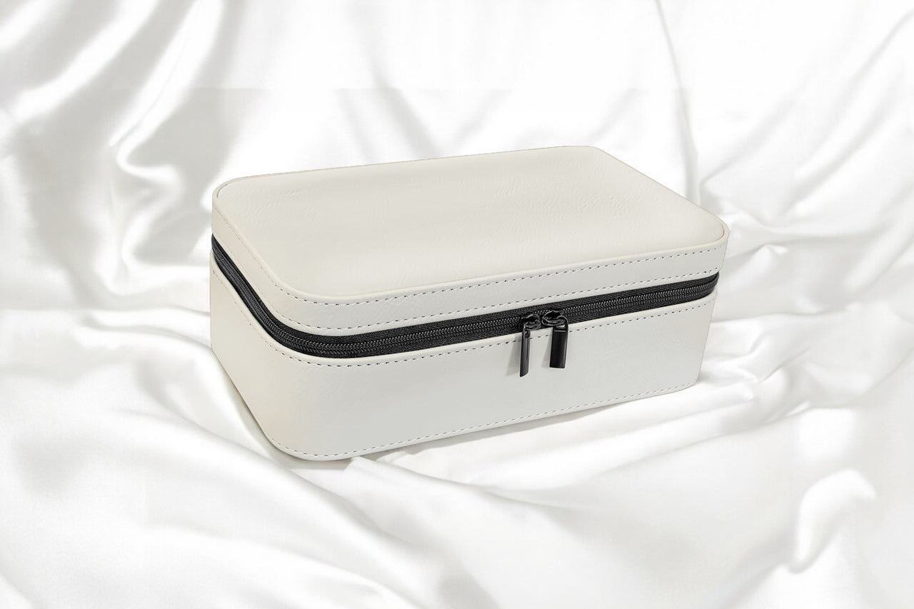 Personalized Large Jewelry Box with Removable Travel Box